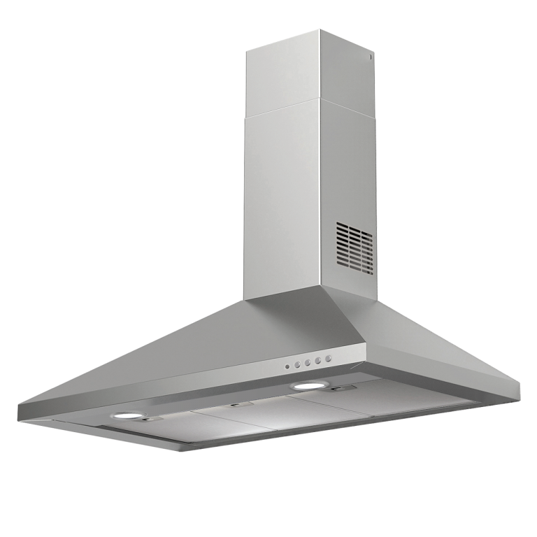 Chimney hood in Stainless steel De'Longhi