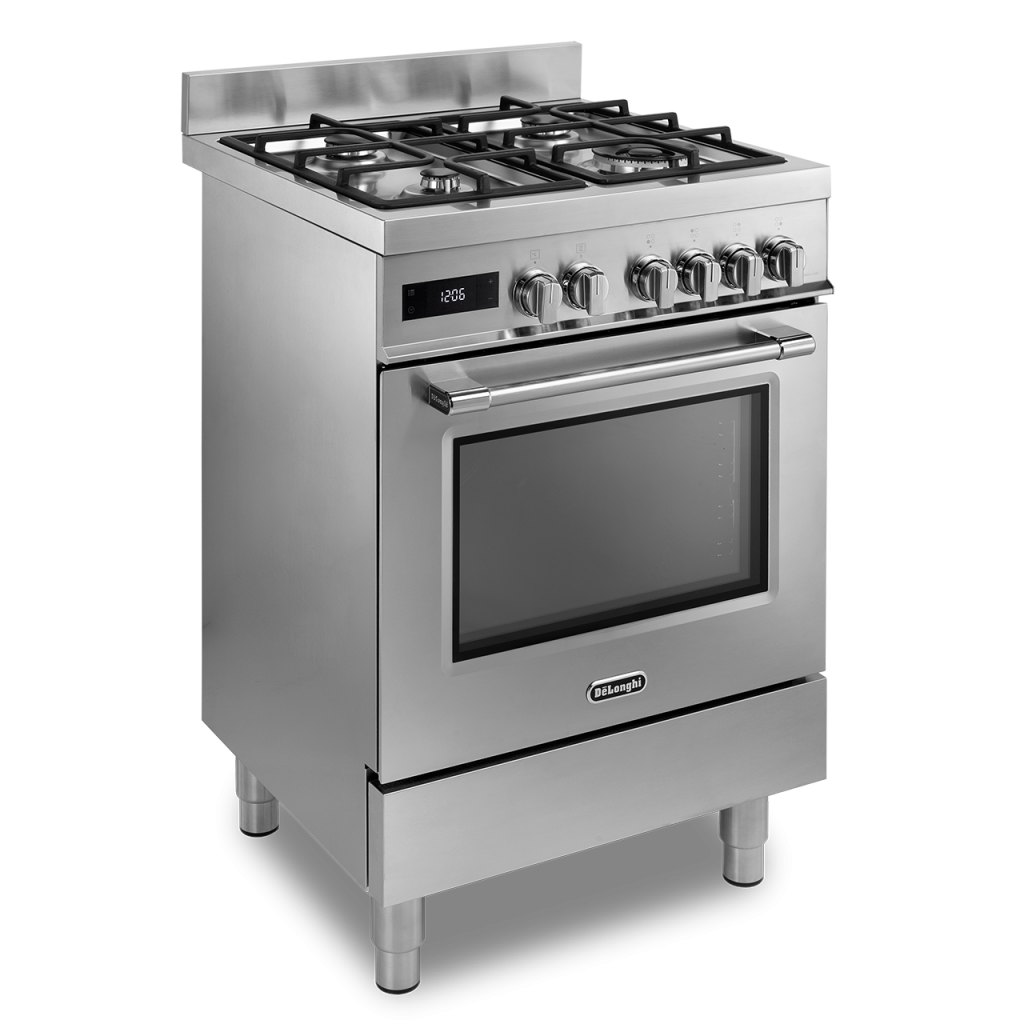 Modern single cavity dual fuel Rangestyle Cooker in Stainless steel